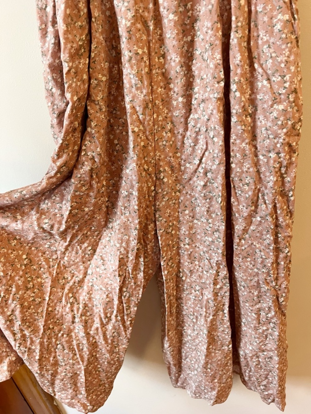 Arizona Jean Co. Sunset Clay Floral Sleeveless Jumpsuit Size Large NEW - Picture 11 of 12